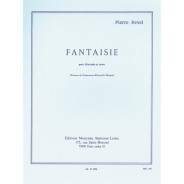 Pierre Revel : Fantaisie - Clarinette et Piano - Alphonse Leduc
