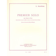 E. Bourdeau : Premier Solo pour Basson et Piano