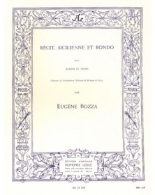 Récit, Sicilienne And Rondo...