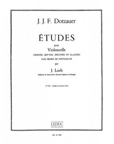 Justus Johann Friedrich Dotzauer: Etudes Vol.2