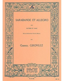 Sarabande et Allegro for...