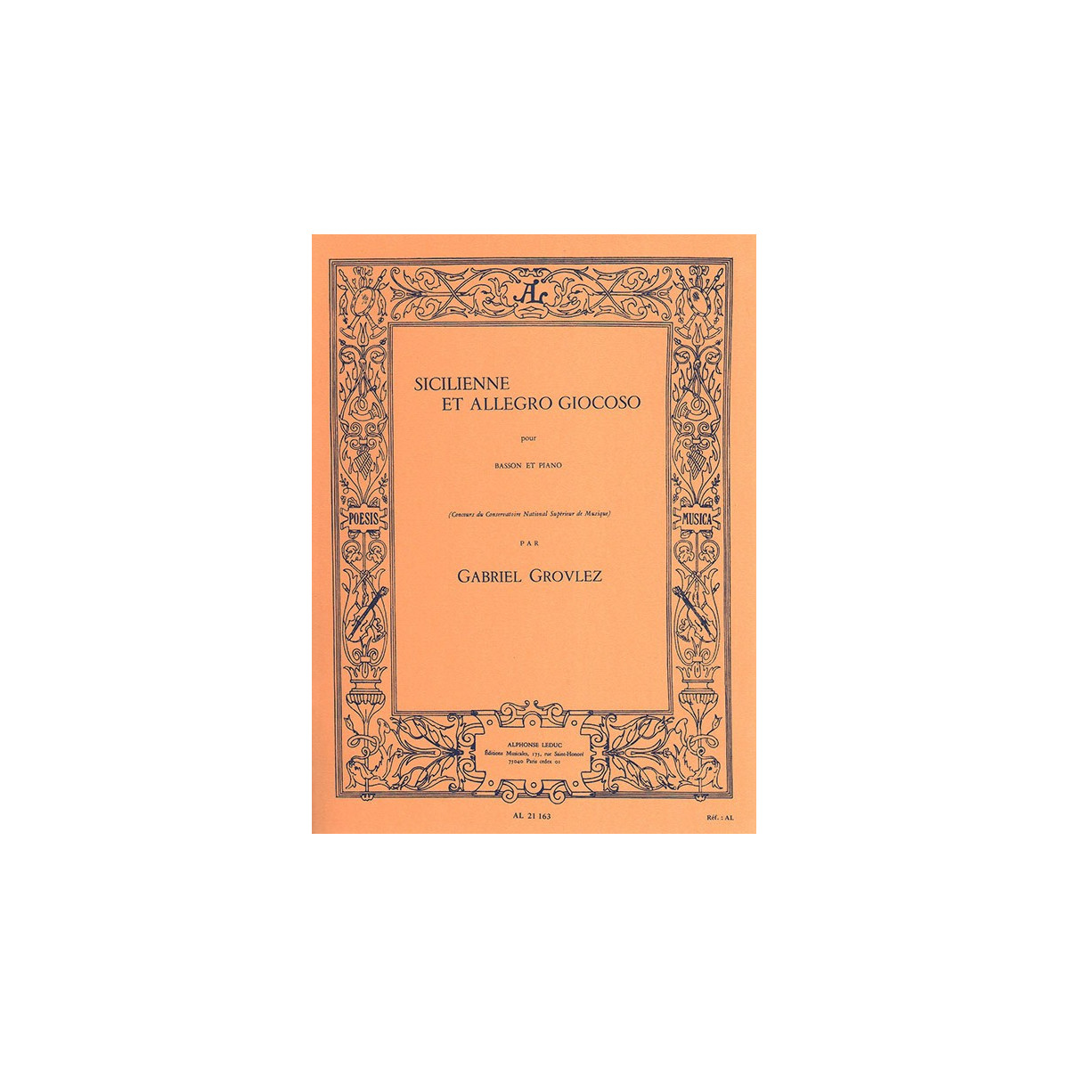 Gabriel Grovlez : Sicilienne and Allegro Giocoso