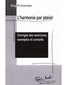 Guy Printemps : Harmonie Par Plaisir - Corrigés