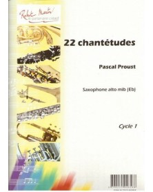 22 Chantetudes For Saxophone