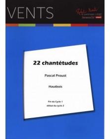 22 Chantetudes For Hautbois