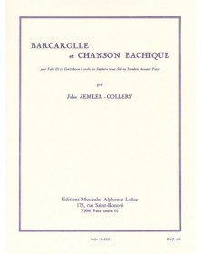 Barcarolle and Bacchanalian...