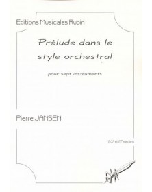 Prélude Dans le Style...