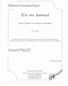 En Mi Bémol pour harpe ou harpe celtique