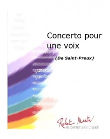 Concerto Pour Une Voix