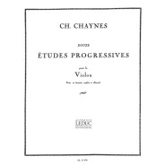 Chaynes : 12 Etudes Progressives