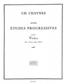 Chaynes : 12 Etudes Progressives