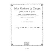 Solo De Concert N05