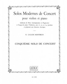 Solo De Concert N05