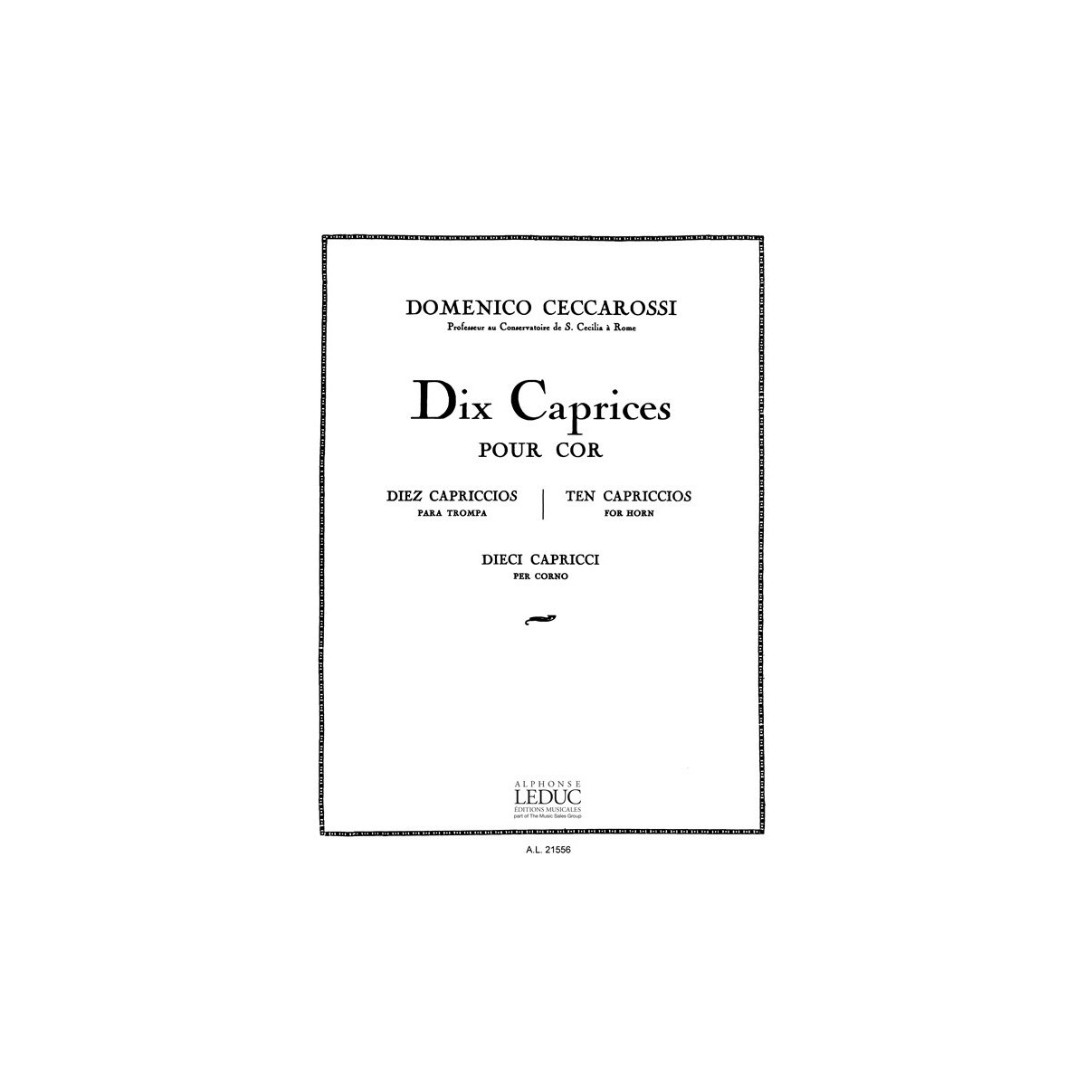 Ceccarossi : 10 Caprices