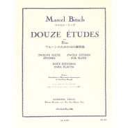 Marcel Bitsch : 12 Etudes pour Flûte