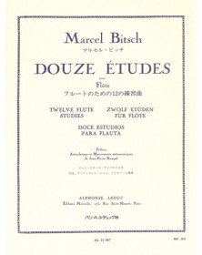 Marcel Bitsch : 12 Etudes...