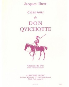 Chansons De Don Quichotte...