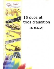 15 Duos et Trios d'Audition
