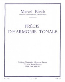 Marcel Bitsch : Précis d’Harmonie Tonale