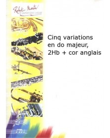 Cinq Variations En Do Majeur
