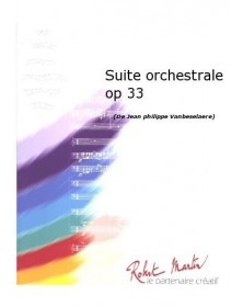 Suite Orchestrale Op 33