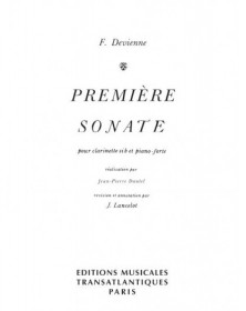 François Devienne : (1ère) Première Sonate pour Clarinette sib et Piano