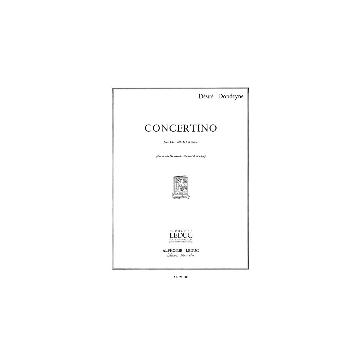 Désiré Dondeyne : Concertino