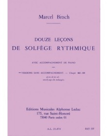 12 Lecons de Solfege...