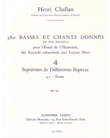 380 Basses et Chants Donnés...