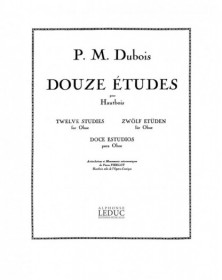 Pierre-Max Dubois : 12 Etudes pour Hautbois