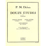 Pierre-Max Dubois : 12 Etudes pour clarinette