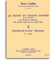 380 Basses et Chants Donnés Vol. 6A