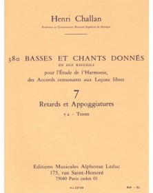 380 Basses et Chants Donnés...