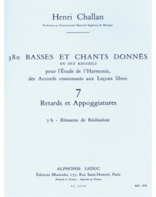 380 Basses et Chants Donnés Vol. 7B - Henri Challan