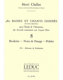 380 Basses et Chants Donnés Vol. 8B - Henri Challan