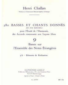 380 Basses et Chants Donnés Vol. 9B - Henri Challan