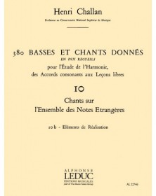 380 Basses et Chants Donnés Vol. 10B