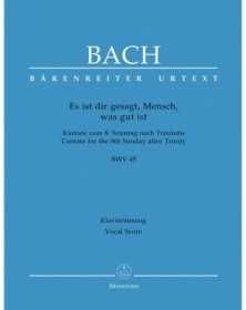 Cantata BWV 45 Es Ist Dir...