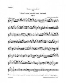 Cantata BWV 61 Nun Komm
