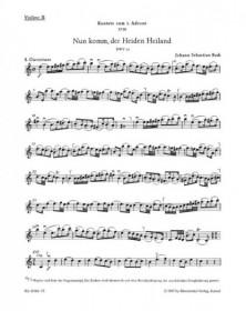 Cantata BWV 61 Nun Komm