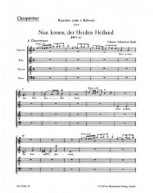 Cantata No. 61 Nun Komm Der...