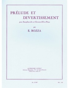 Prélude et Divertissement