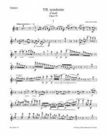 Symphony No. 7 D Minor Op. 70