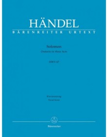 Solomon. Oratorio