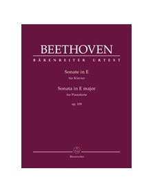 Sonata In E major op. 109