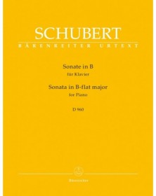 Sonata In B-flat Major D 960