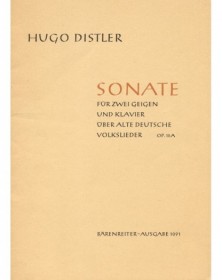 Sonate ueber alte deutsche...