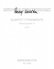 Quartet Fragments (String...