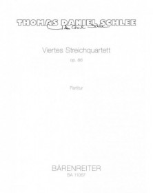 Viertes Streichquartett Op. 86