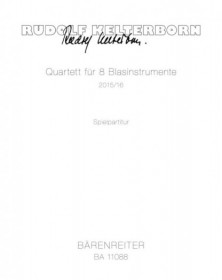 Quartet For 8 Wind Instruments
